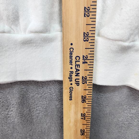 VTG 90s Christmas Sweatshirt Adult XL Noel Bunny Reindeer Bear Graphic Holiday - Picture 11 of 14